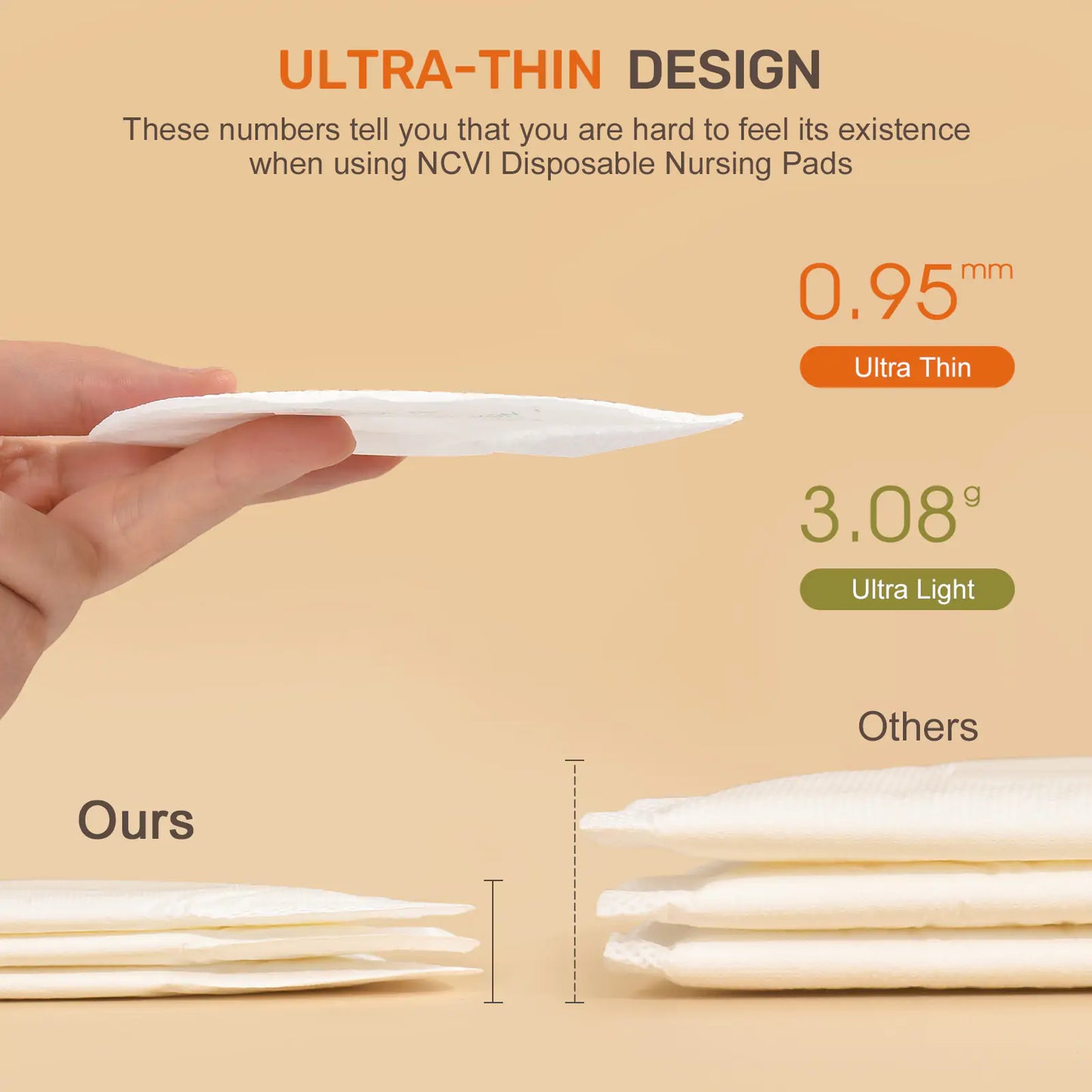 Disposable Nursing Breast Pads - # BAGE21410001