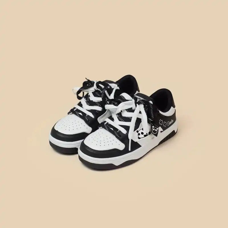 Kawaii Panda Chunky Shoes - # BOAA73510009