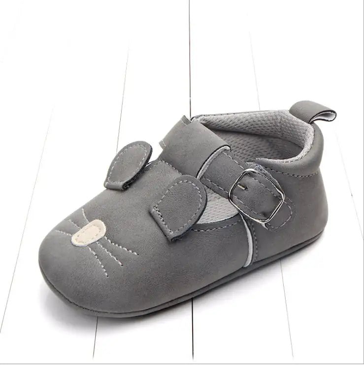 Spring and autumn cartoon animal baby shoes matte leather non-slip soft bottom baby shoes wholesale 0884 - # GIAA71310004