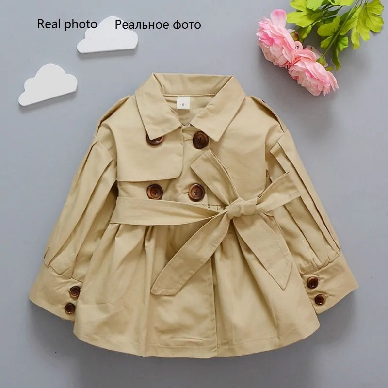 Baby Girl Spring Coat - # GIAA212310008