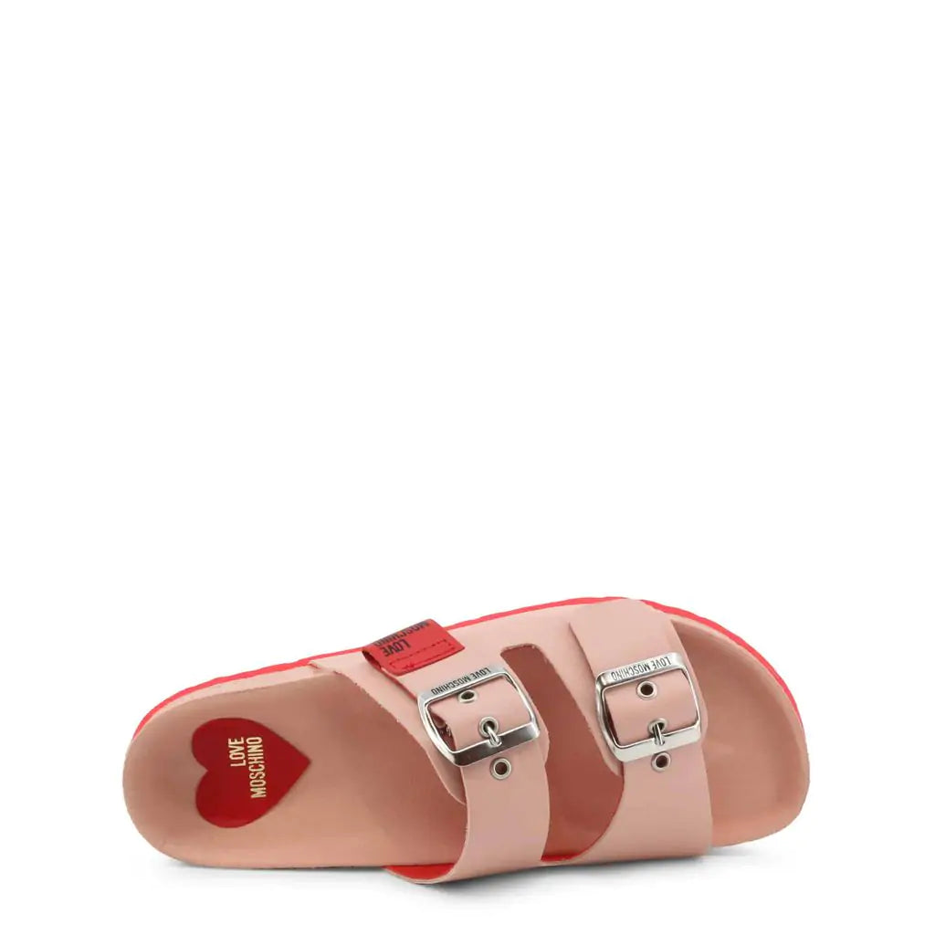 Pink Slide Sandals - # GIAA73510001