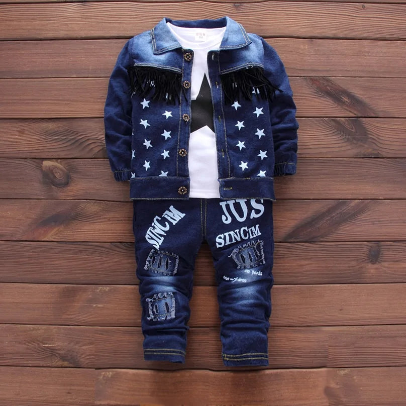 Baby Denim Set (3-Piece) - # BAAA21210002