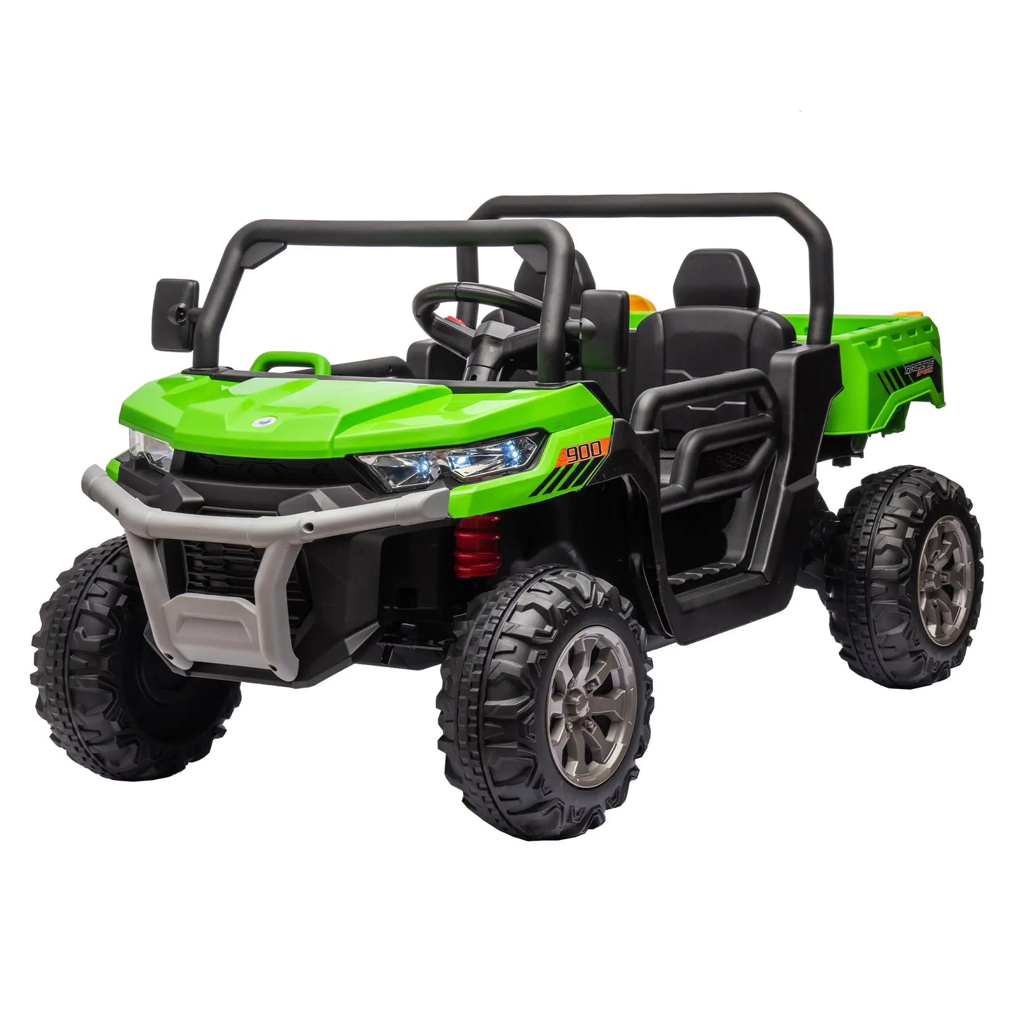 24V Ride On Truck 2 Seater Ride On UTV With 2x200W Motor Ride On Dump Truck With Dump Bed Shovel Ride On Car With Remote Control Electric Vehicle With Non Slip Tyre For Boys Girls - # BOT&G511210003