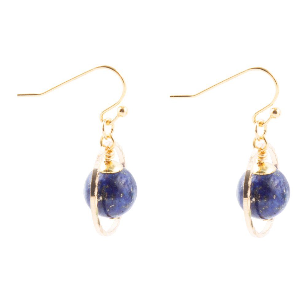 In The Loop Lapis Earrings