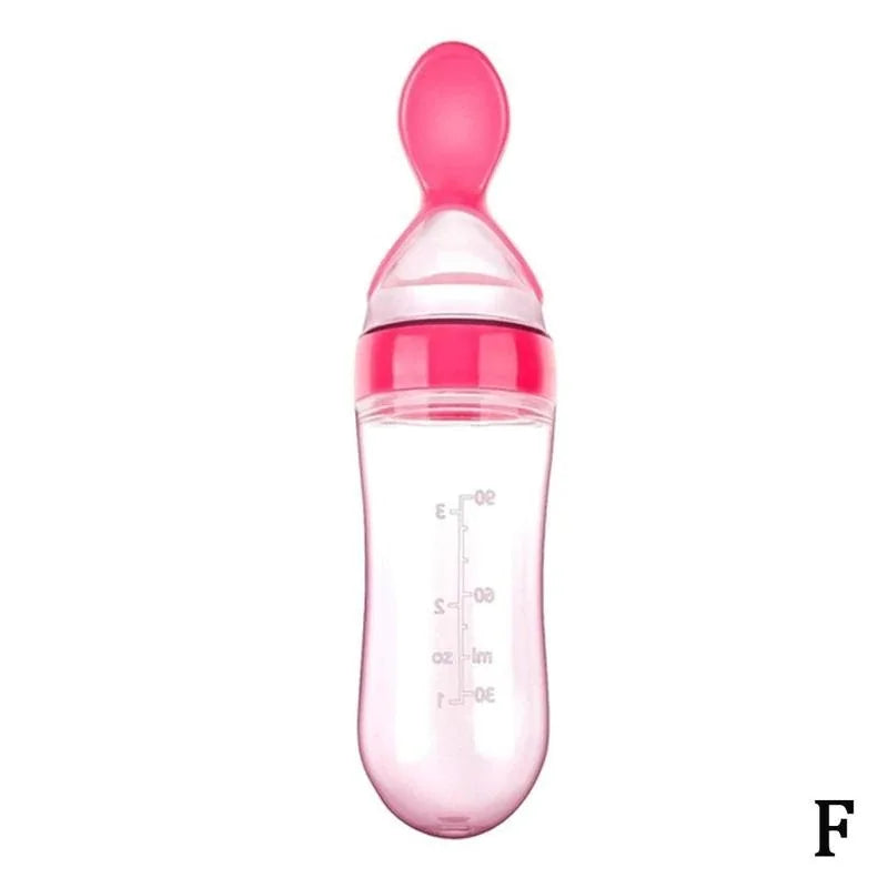 Baby Squeezing Feeding Spoon - # BAGE21110007
