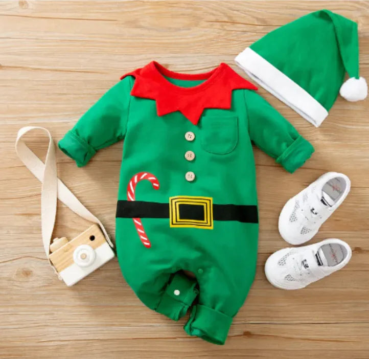 Cozy Baby Christmas Jumpsuits - # BAAA21110025