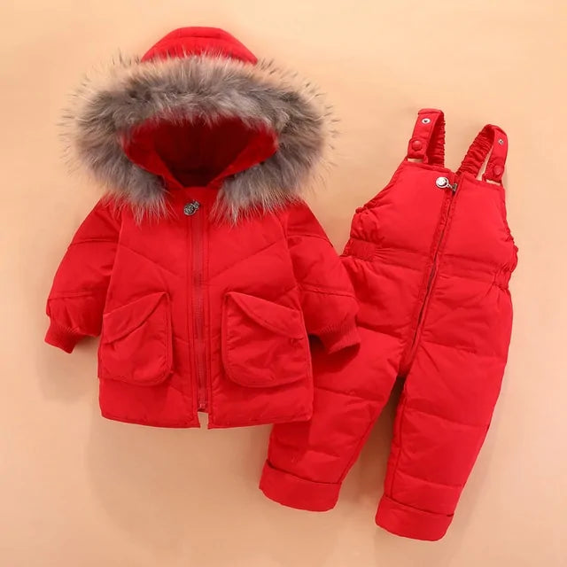 Winter Baby Snowsuit Hooded - # BOAA111010011