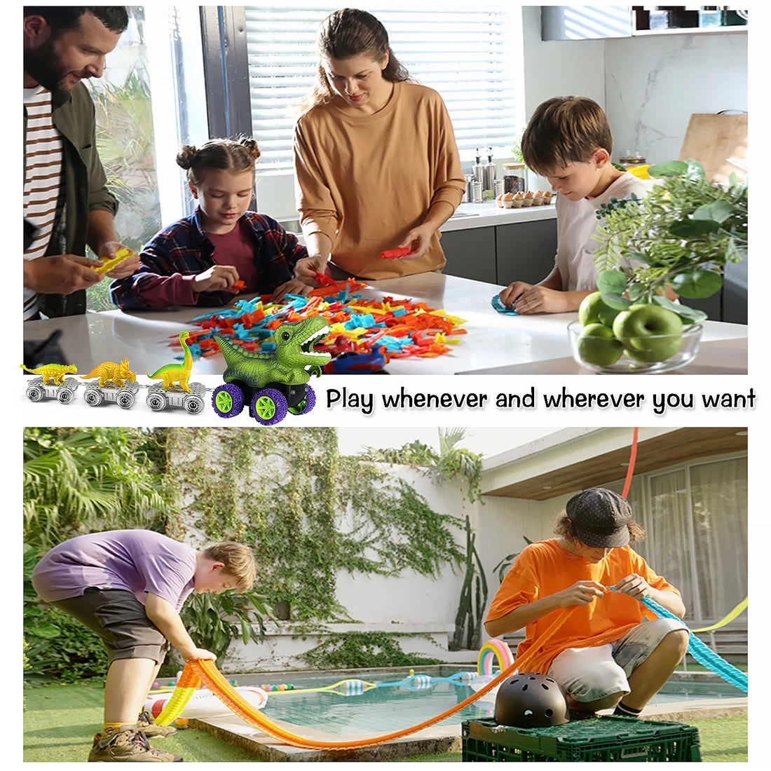 Climbing Anti Gravity Rail Car Toys - # BOT&G51710001