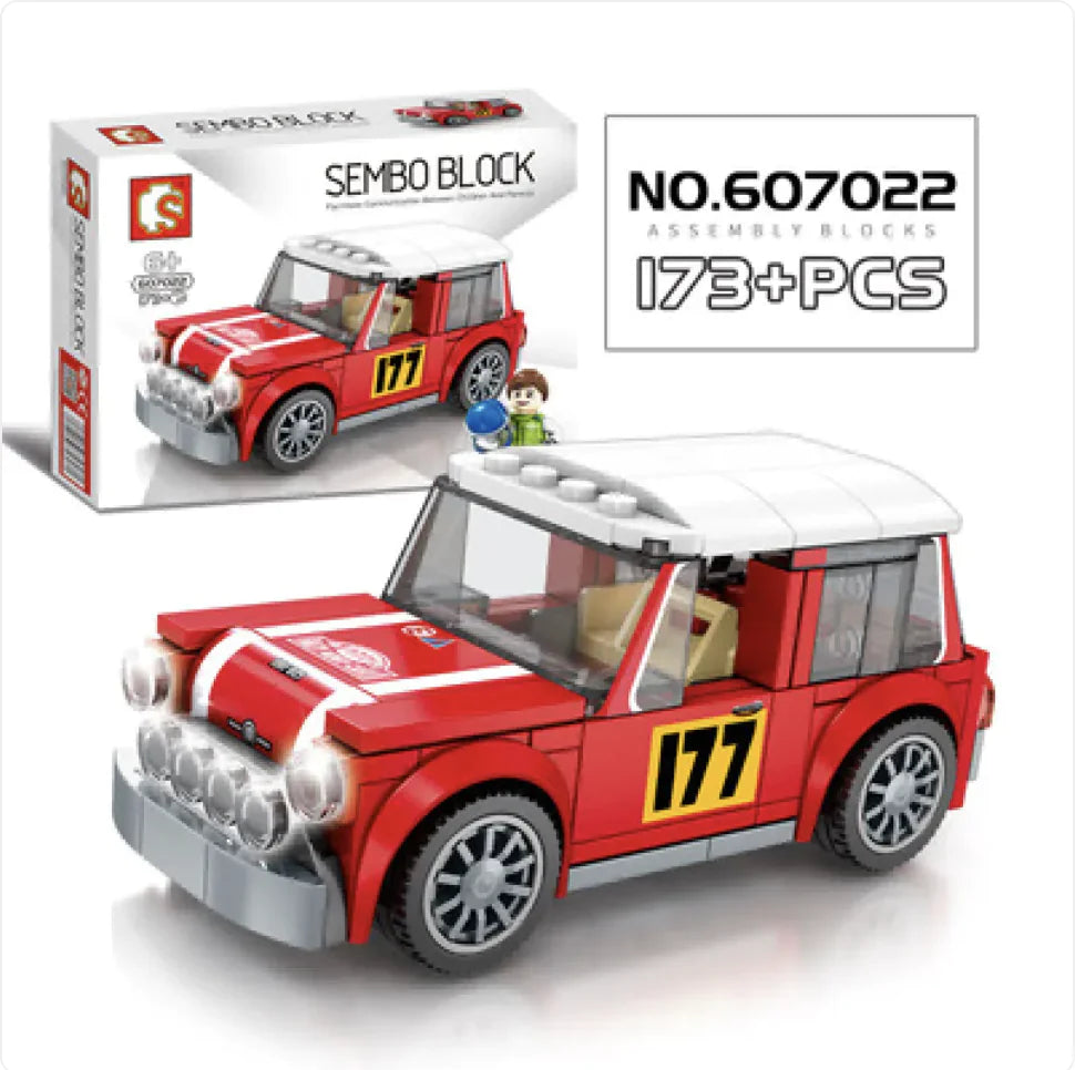 City Racing Building Blocks Set - Educational Car Story Toys for Children - # BOT&G52710007