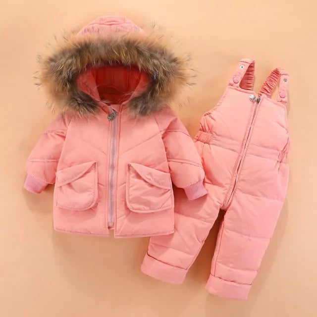 Winter Baby Snowsuit Hooded - # BOAA111010011
