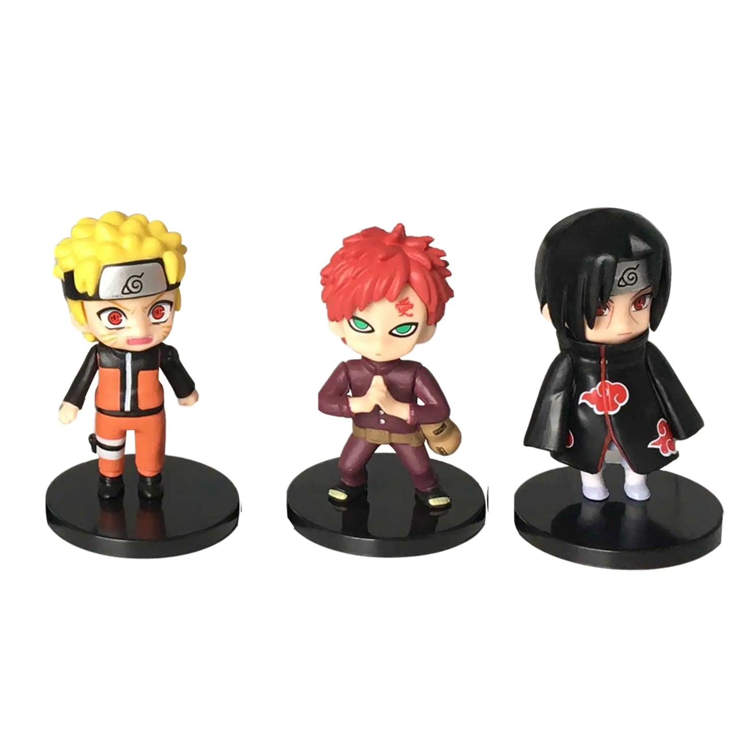 12pcs/set Naruto Anime Shippuden PVC Figures Toys - # BOT&G522610002