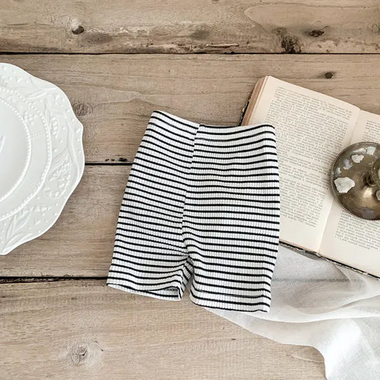 Baby Girls Boys Anti-Slip Cotton Summer Leggings - # BAAA1B1910001