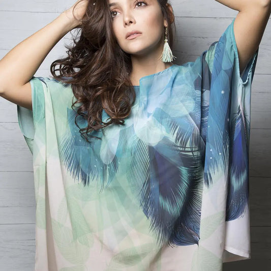 Peacock Shirt - # WOAA21510012-PRG