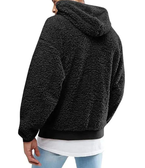 European American Wool And Fleece Hooded Boys Men's Hoodie - # BOAA13510020