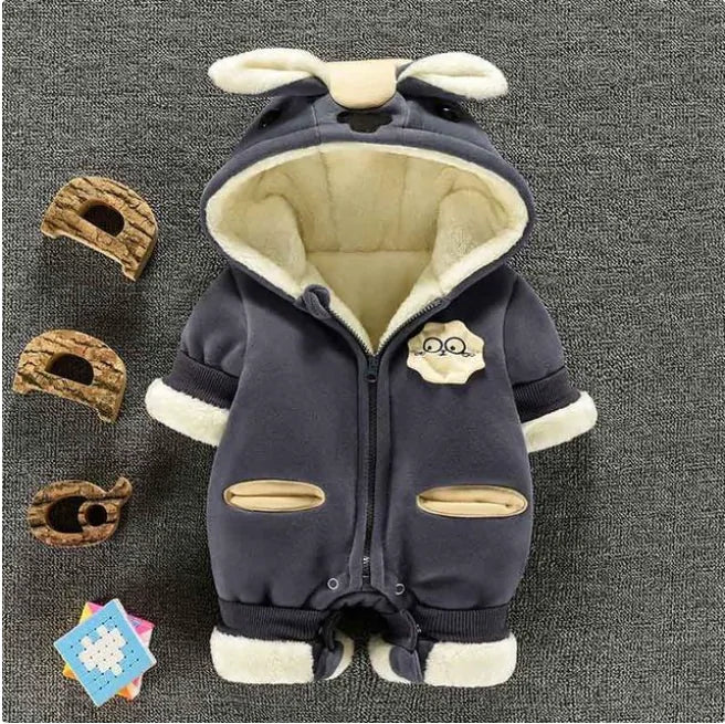 Baby Koala Bear Jumpsuit - # BAAA21110019