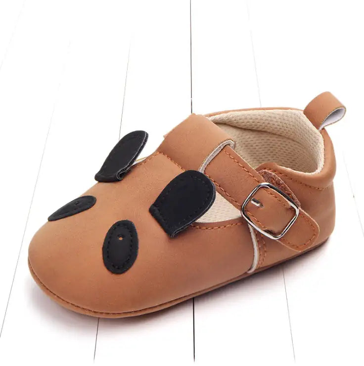 Spring and autumn cartoon animal baby shoes matte leather non-slip soft bottom baby shoes wholesale 0884 - # GIAA71310004