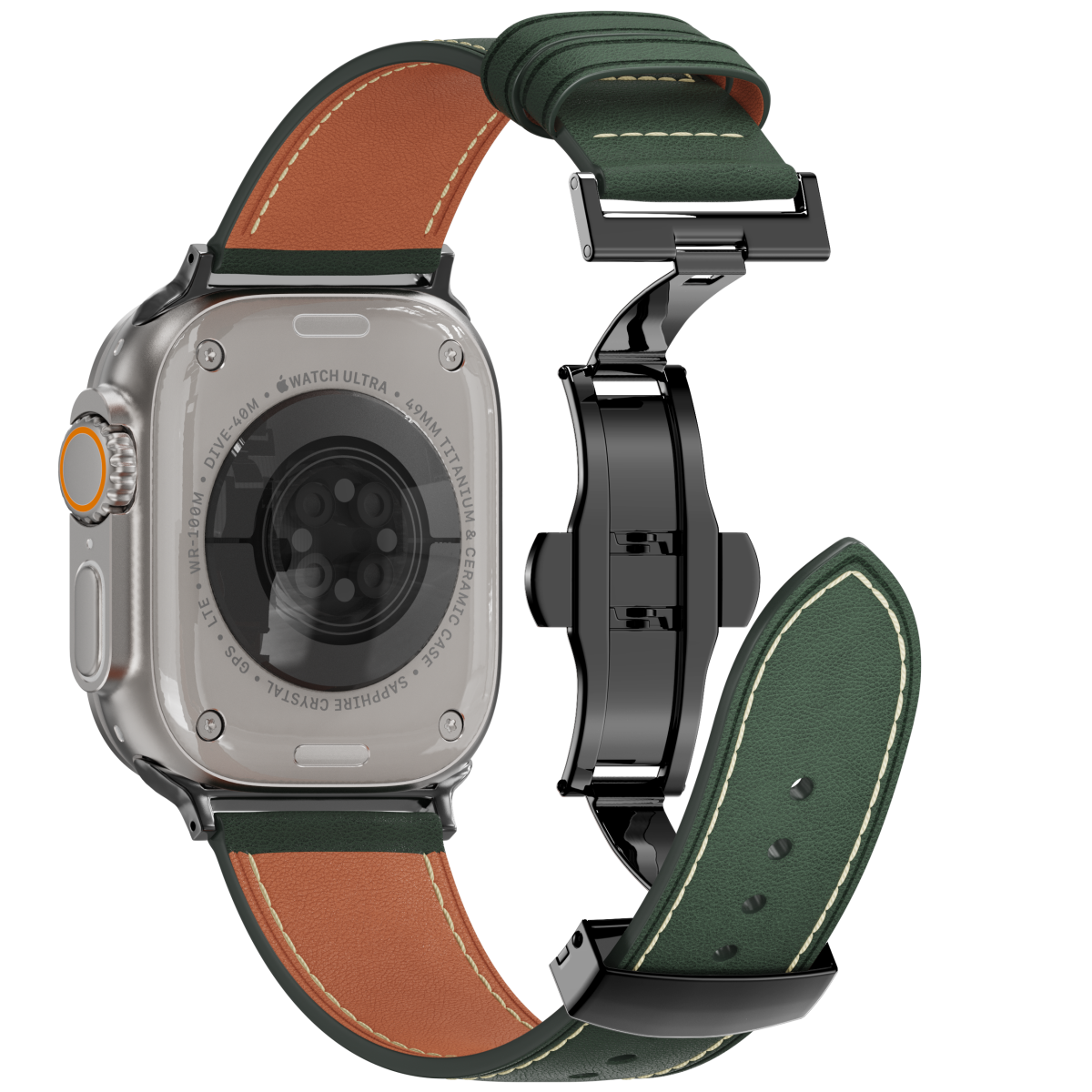 Leather Butterfly Band – Ideal Gift for Apple Watch