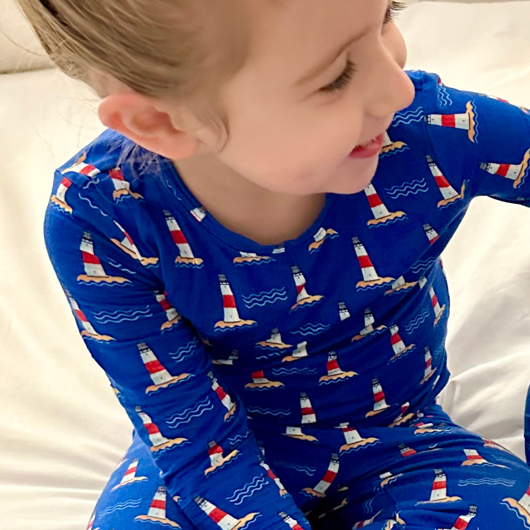 Hamptons Lighthouse Two-Piece Set