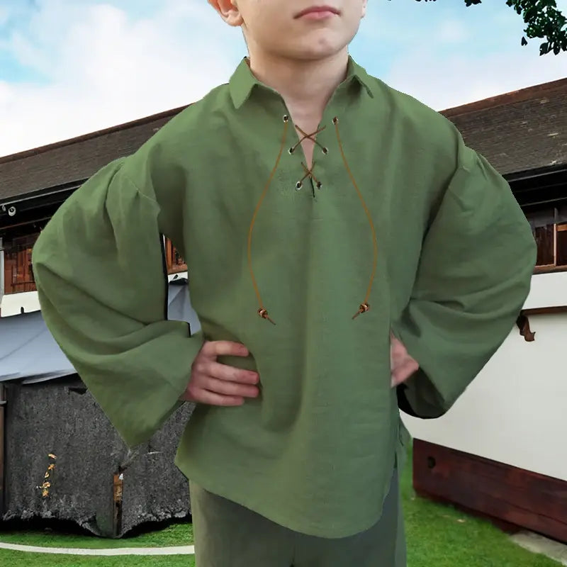 Boys Medieval Pirate Shirt - # BOAA11510018