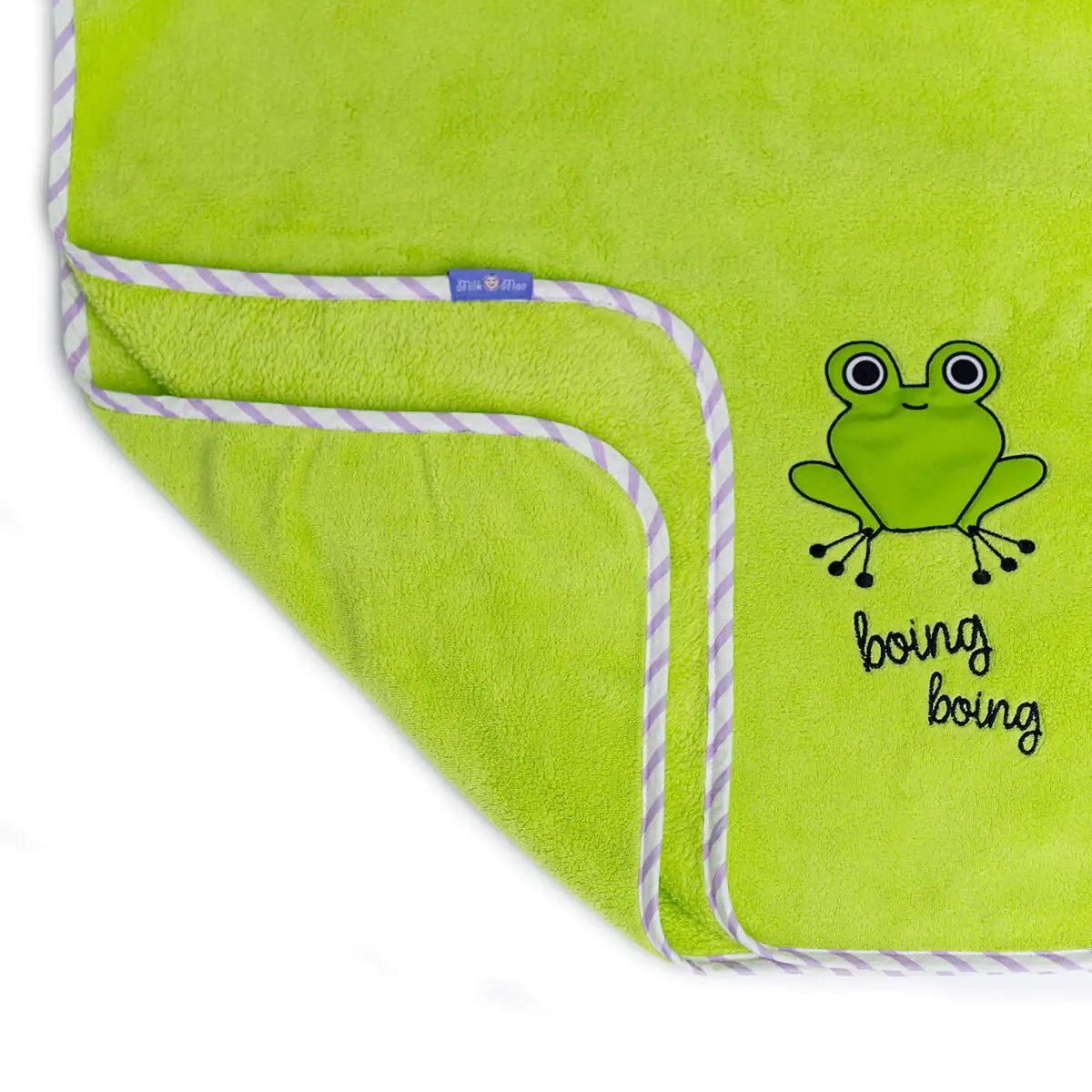 Milk&Moo Cacha Frog Baby Blanket Set - # BAGE41210006