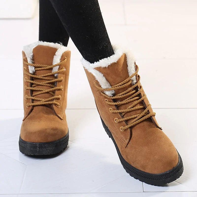 Women Winter Ankle Boots Winter Shoes - # GIAA73410001