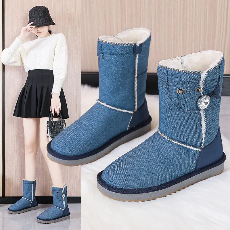 Ankle Boots Women Shoes Woman Boots Snow Winter - # GIAA73410006