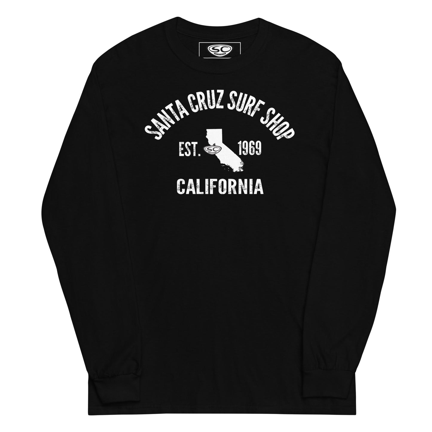 Santa Cruz Surf Shop EST 1969 Long Sleeve Men’s Long Sleeve Shirt