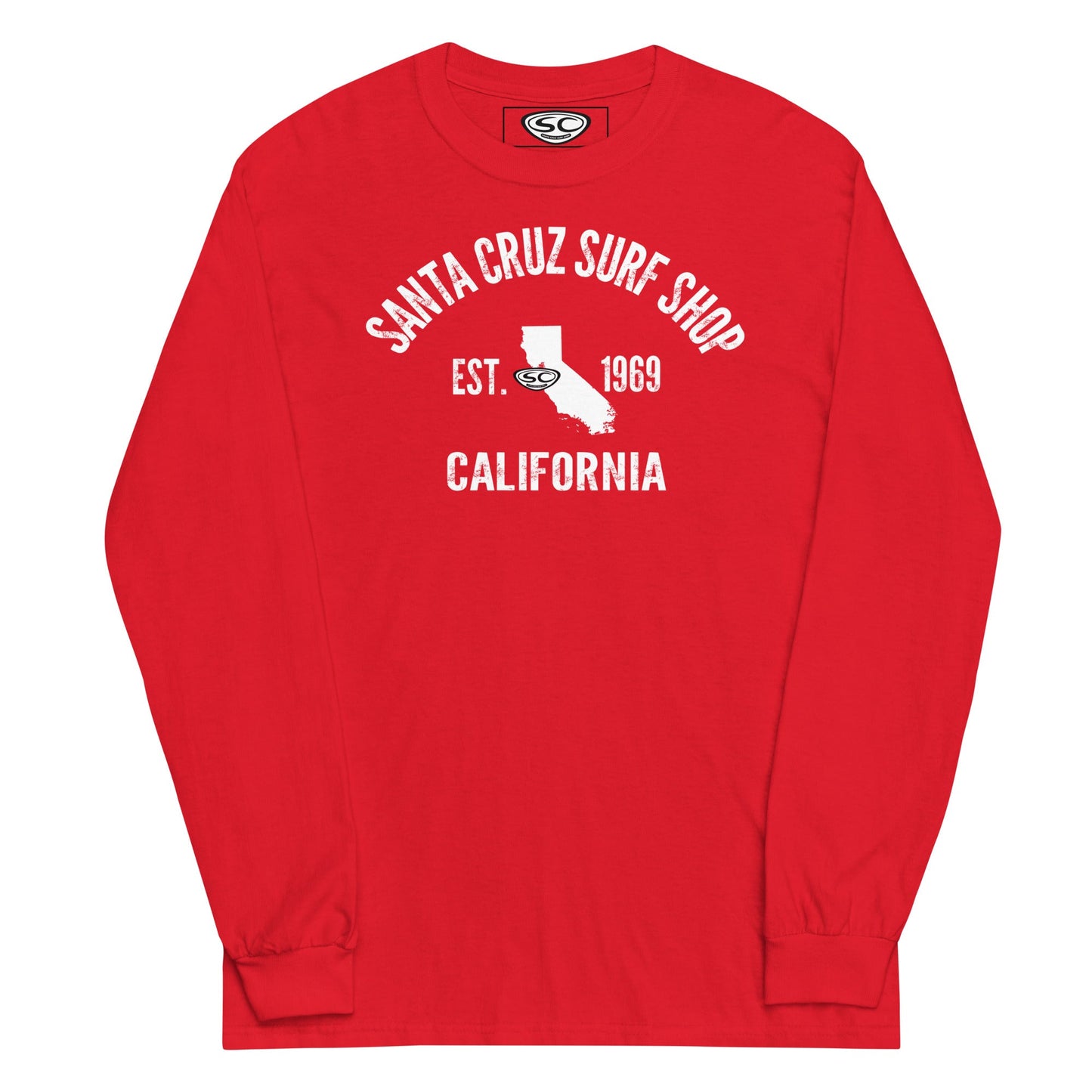 Santa Cruz Surf Shop EST 1969 Long Sleeve Men’s Long Sleeve Shirt