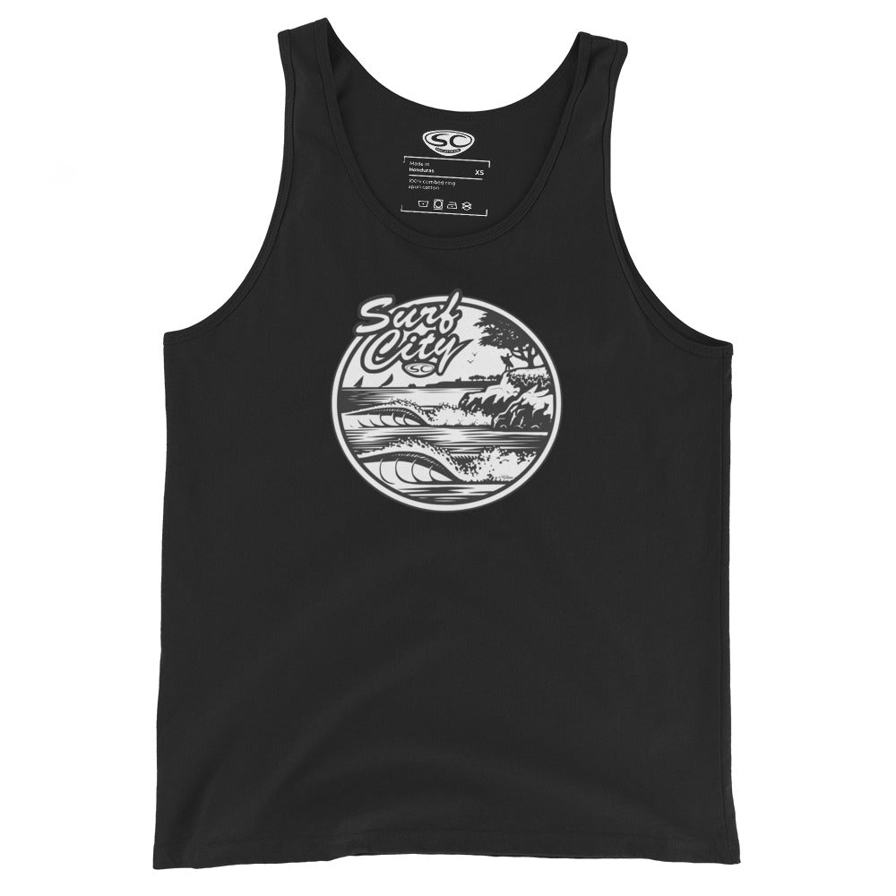 Santa Cruz Surf Shop Surf City Men's Tank Top