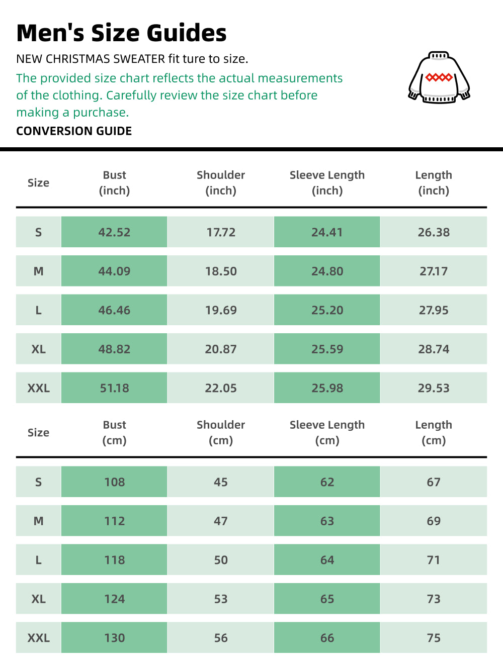 Snowflake Red Fair Isle Christmas Sweater | NCS