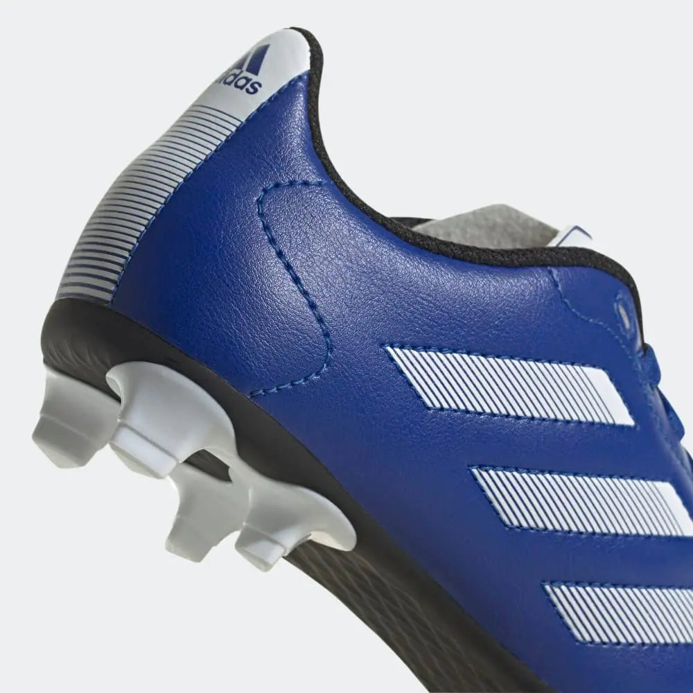 Adidas Unisex-Child Goletto VIII Firm Ground Soccer Shoe 11 Little Kid Team Royal Blue/White/Black - # BOAA71110004