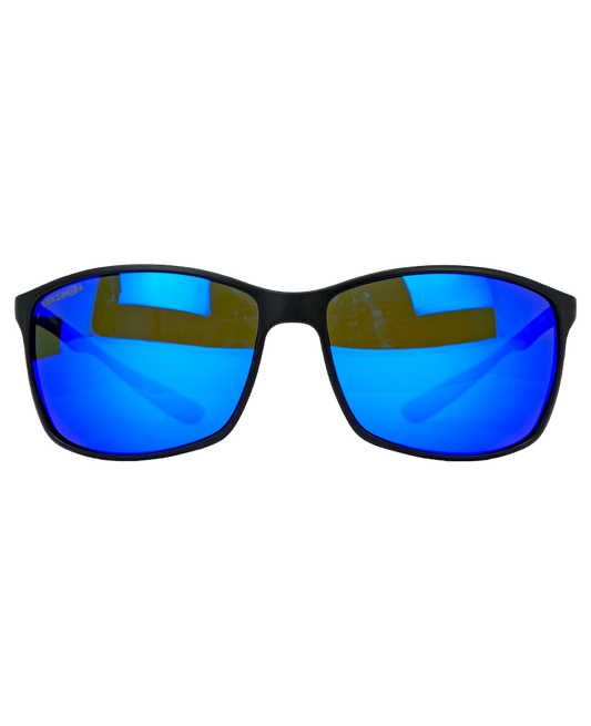 Milano (Black/Blue Mirror Polarized Lens)