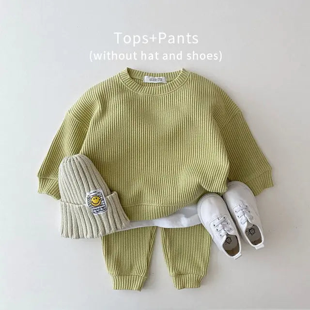 Baby Cotton Knitting Clothing Sets - # GIAA212310009