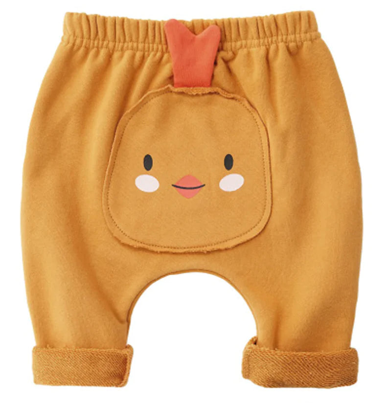 Cartoon Patch Baby Pants - # BAAA1B1510009