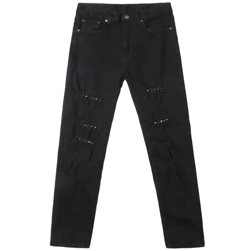 Rivet Cut Trousers - # BOAA13410023