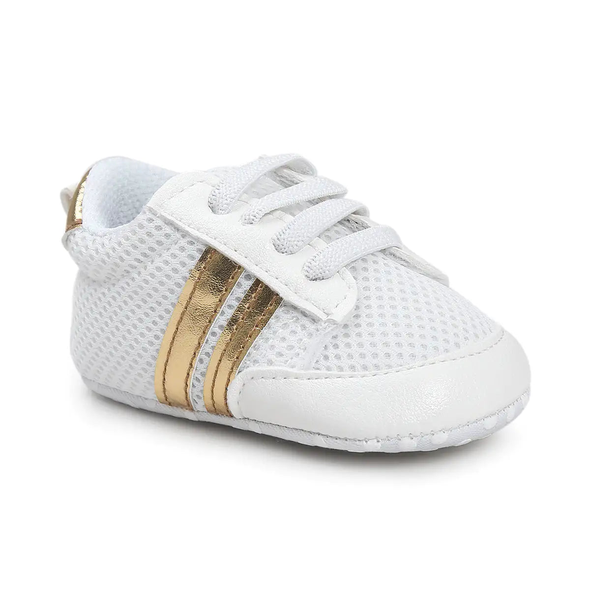 Baby Boy Girl Moccasins Shoes Infant PU Leather Non-slip Soft Newborn Sneakers - # GIAA71310003
