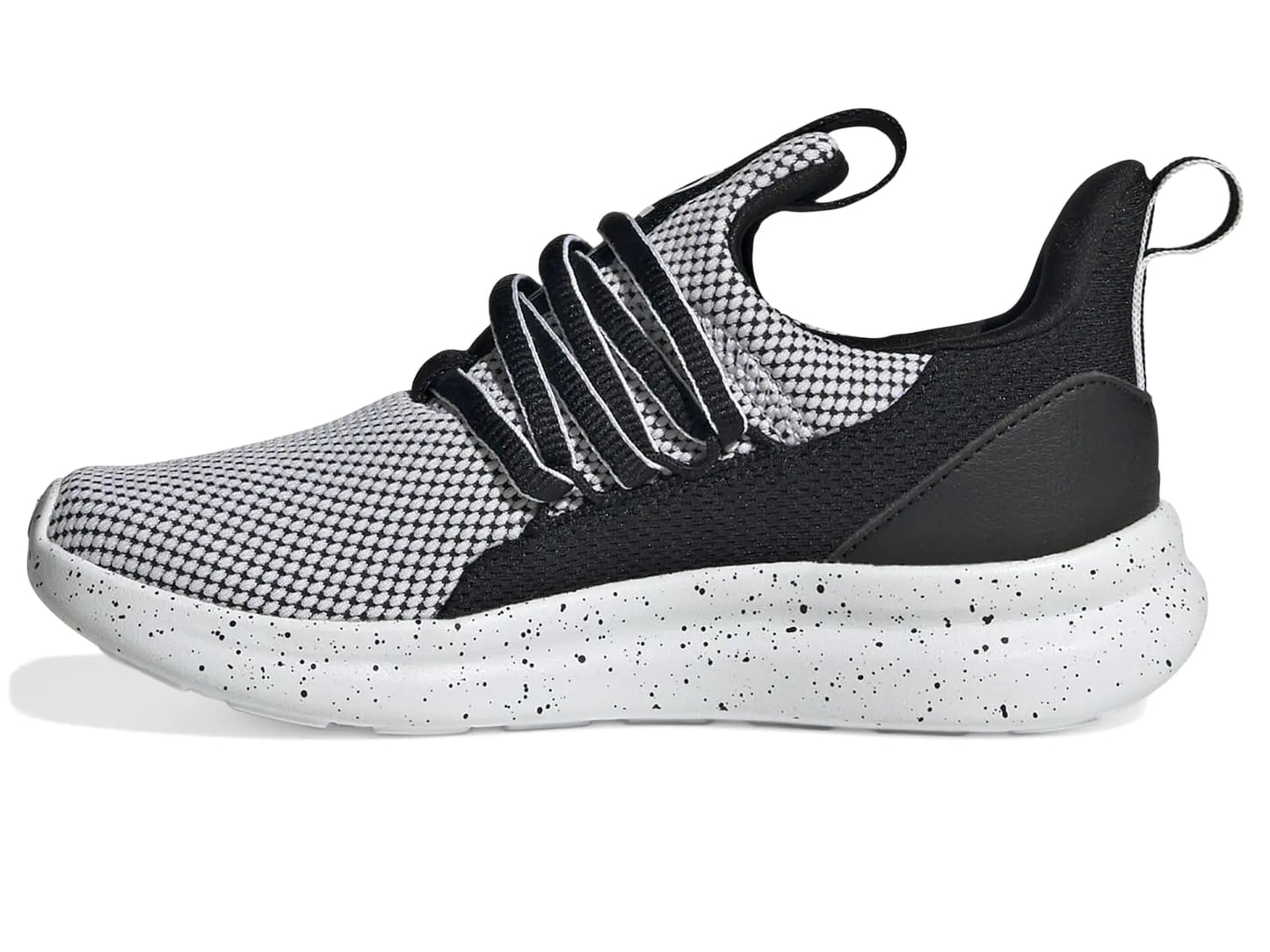 adidas Kids Lite Racer Adapt 7.0 Sneaker 8.5 Toddler White/Black/Black - # BOAA71510006