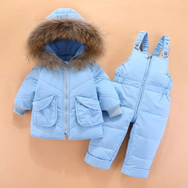 Winter Baby Snowsuit Hooded - # BOAA111010011