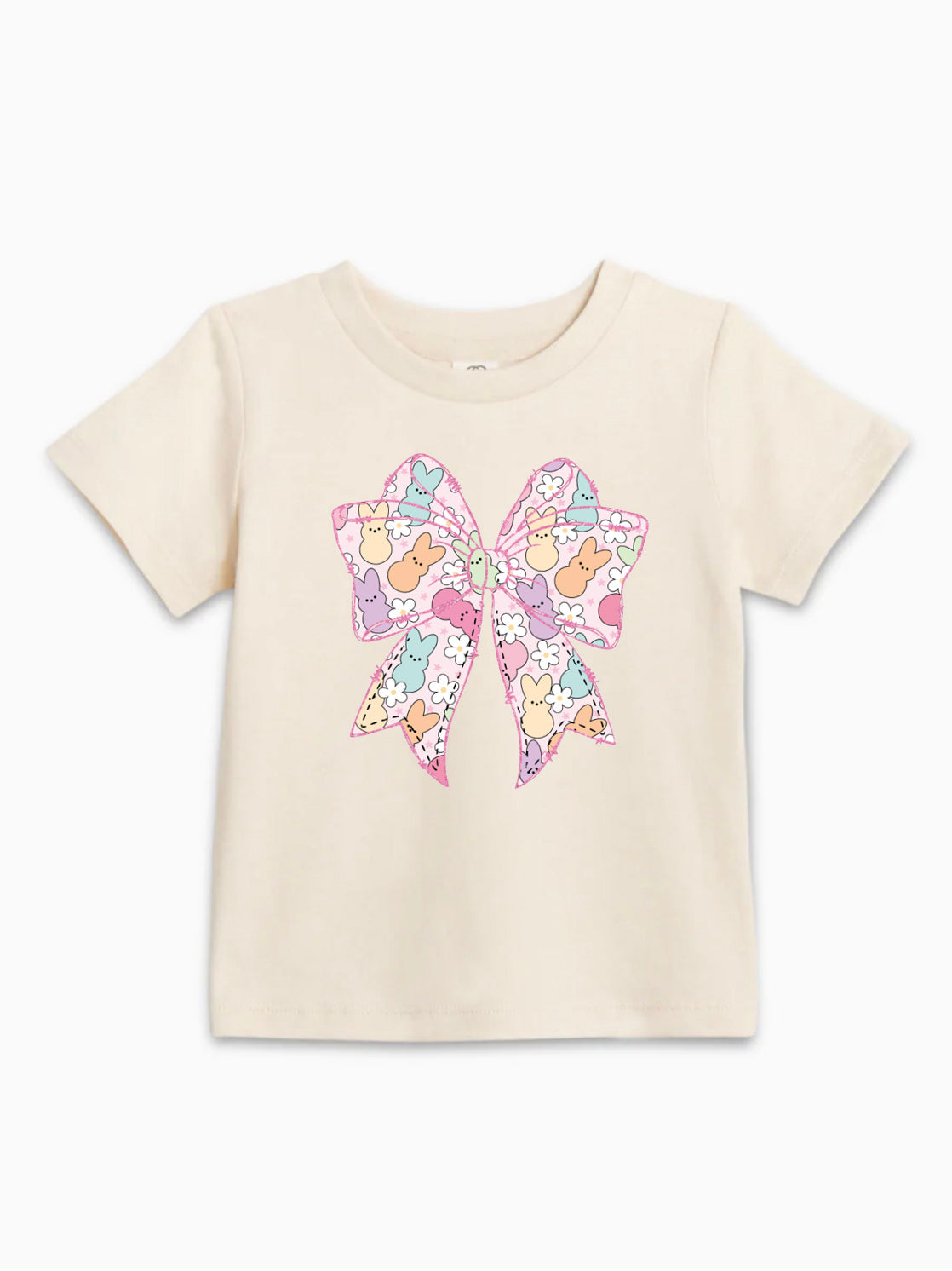 Easter Egg Bunny Ribbon Organic Cotton Baby And Kids Tee Easter Christian