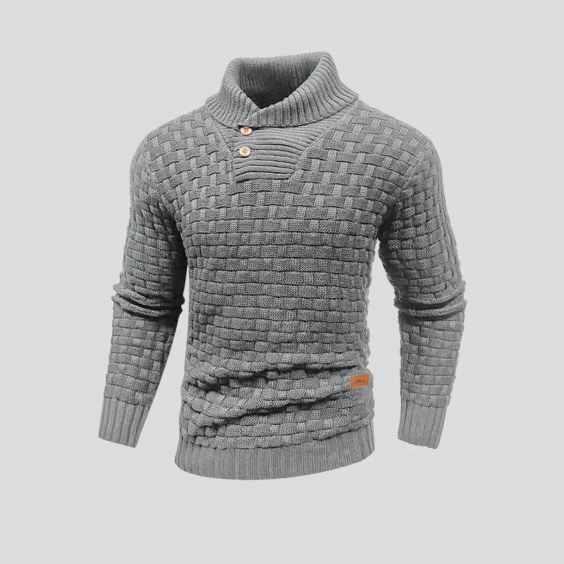 Boys Men's Waffle Pattern Sweater - # BOAA13510043