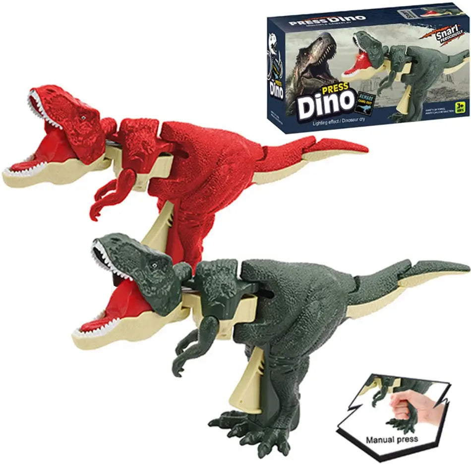 Hand Press Tyrannosaurus Rex Dinosaur Toys - # BOT&G512610003