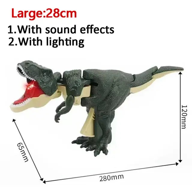 Hand Press Tyrannosaurus Rex Dinosaur Toys - # BOT&G512610003