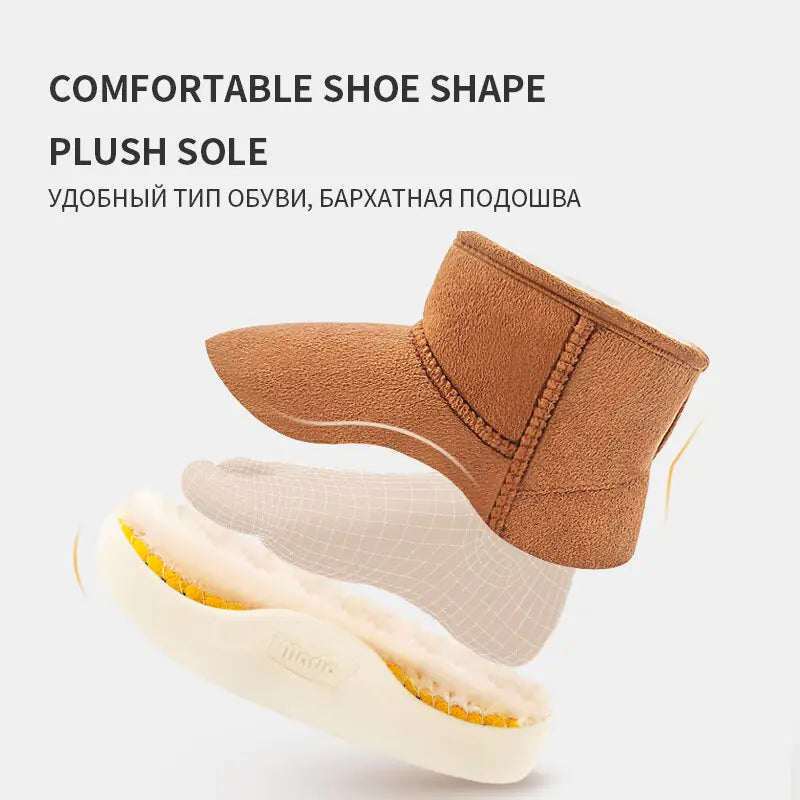 Girls Boys Warm Outdoor Winter Boots - # GIAA71410001