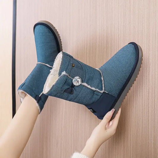Ankle Boots Women Shoes Woman Boots Snow Winter - # GIAA73410006