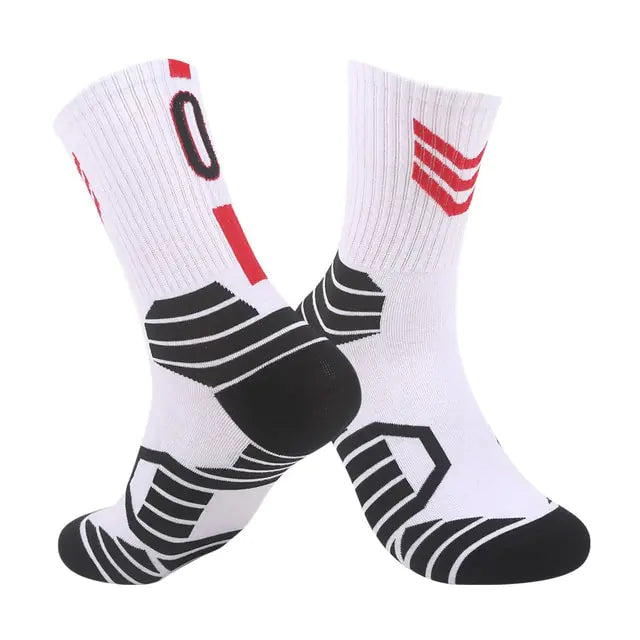 Breathable Non-Slip Professional Basketball Socks for Men, Women, and Kids - Ideal for Sports, Cycling, Climbing, and Running - # BOAA13810001