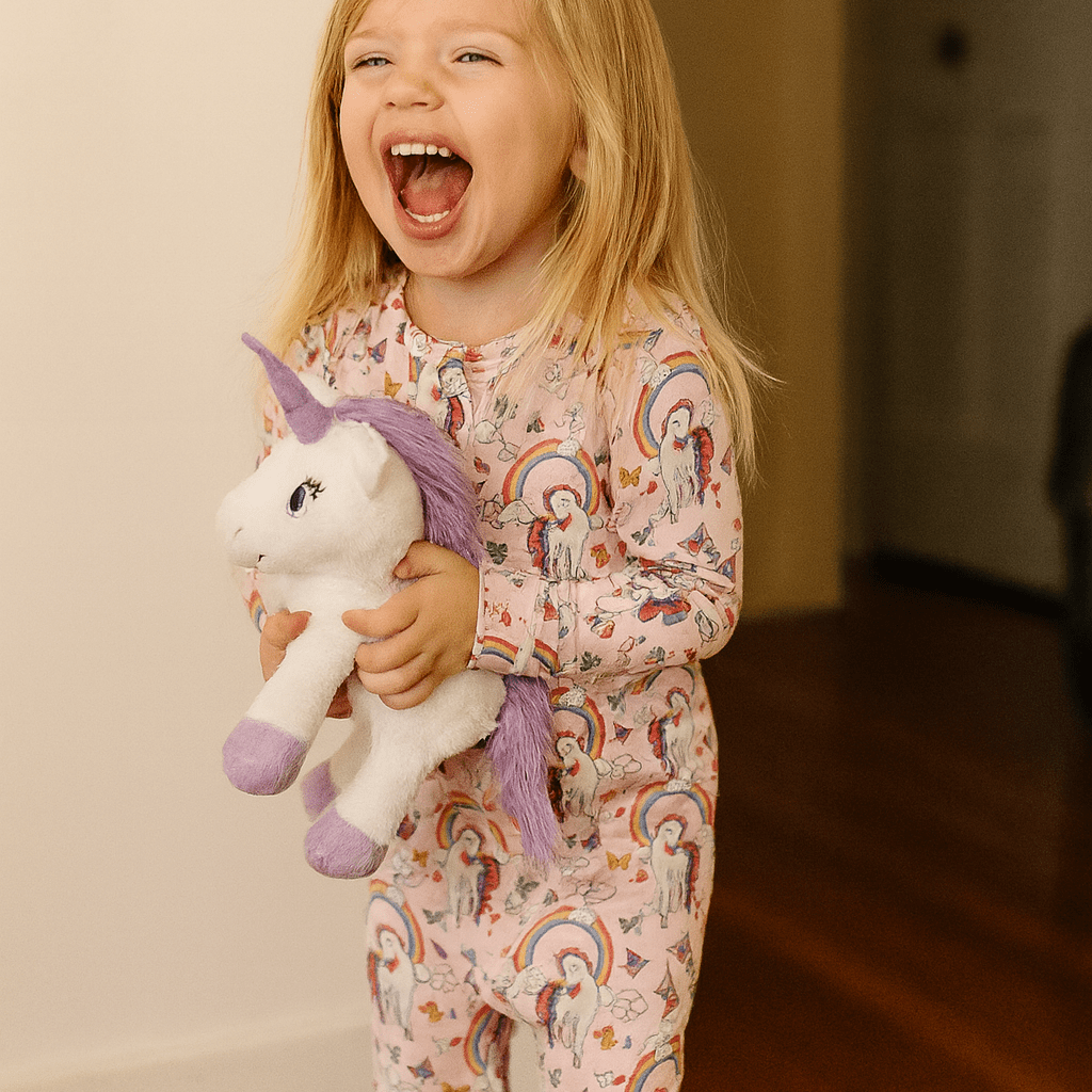 Rainbow Bright Convertible Romper
