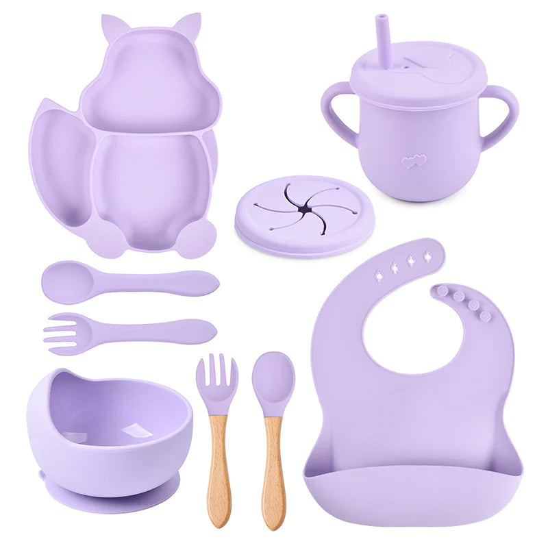 Baby Silicone Feeding Set - # BAGE21110003