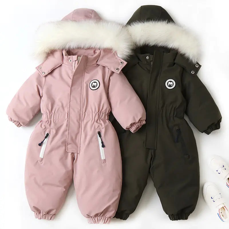 Thick Warm Rompers for Toddlers - # GIAA212310001