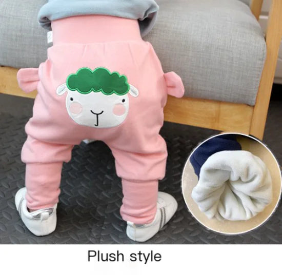 Plus Velvet Baby Pants for Kids - Autumn & Winter - # BAAA1B1510006