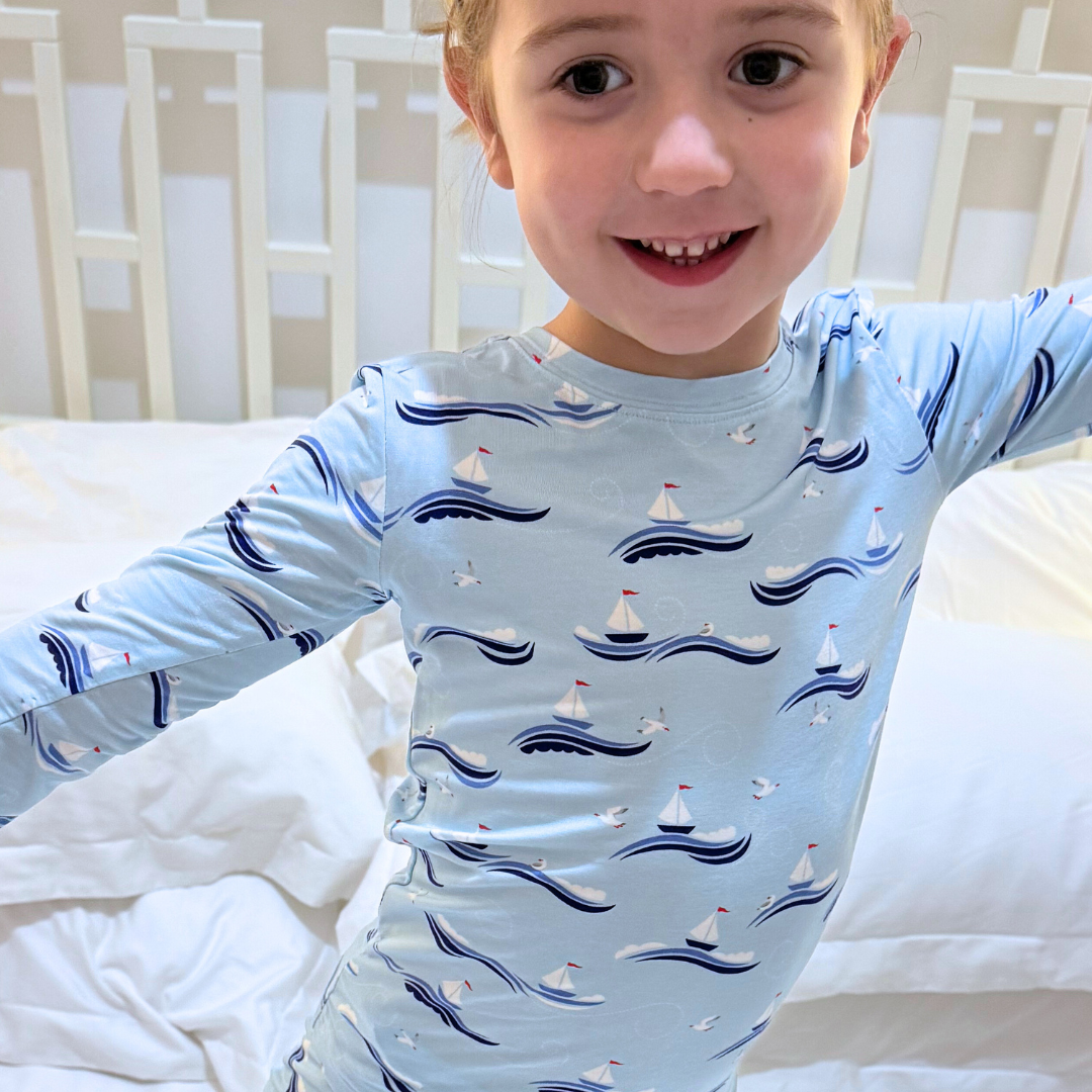 Cape Cod Sailboat Two-Piece Set